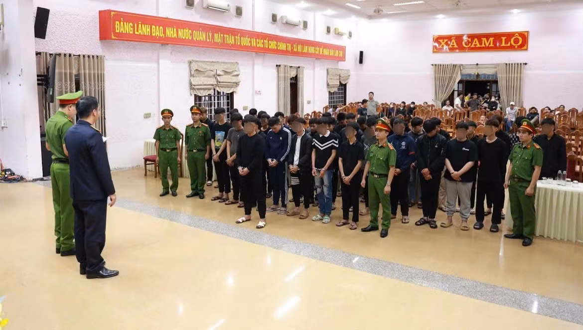 Quảng Trị: Khởi tố 38 đối tượng về các tội “Cố ý gây thương tích” và “Gây rối trật tự công cộng"