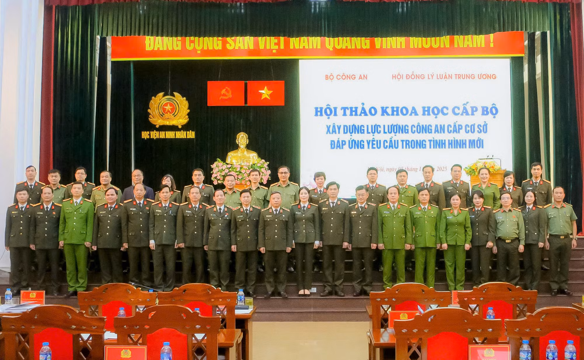 Xây dựng lực lượng Công an cấp cơ sở đáp ứng yêu cầu, nhiệm vụ trong tình hình mới -0