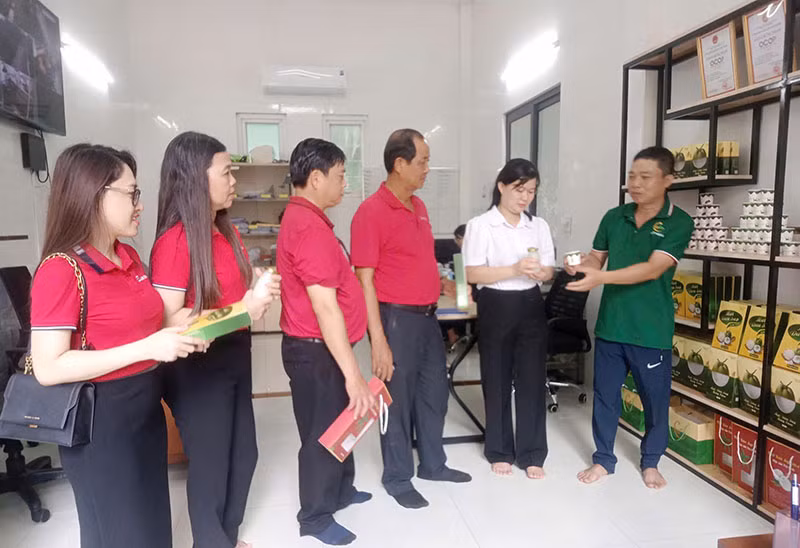 Agribank chi nhánh Trà Vinh đồng hành phát triển đặc sản Dừa sáp -0