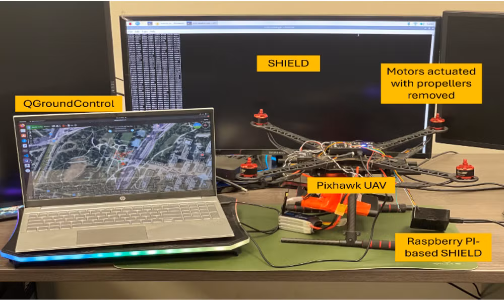 “Áo giáp” bảo vệ drone như thế nào? -0