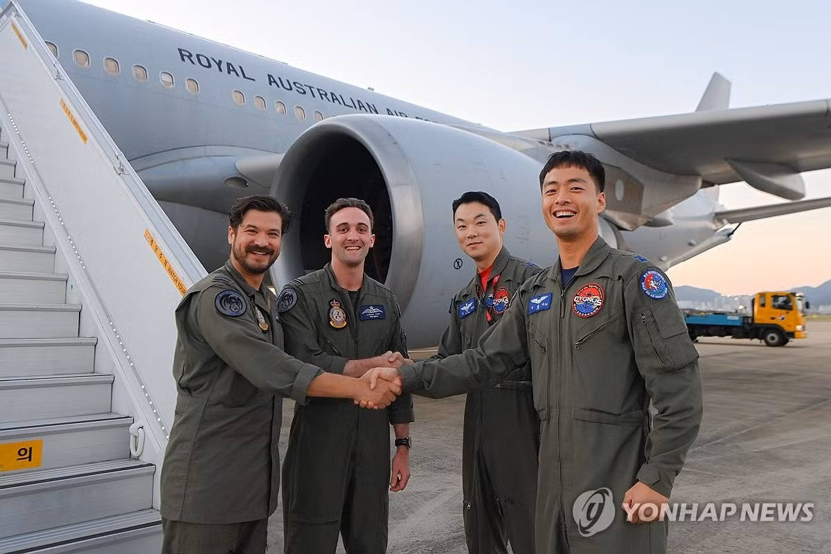 Binh sĩ Mỹ và Hàn Quốc tham gia tập trận chung. Ảnh: Yonhap