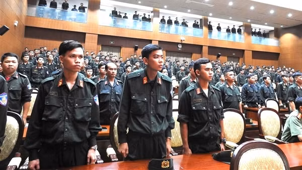 Tăng cường lực lượng Cảnh sát Cơ động cho Công an TP Hồ Chí Minh