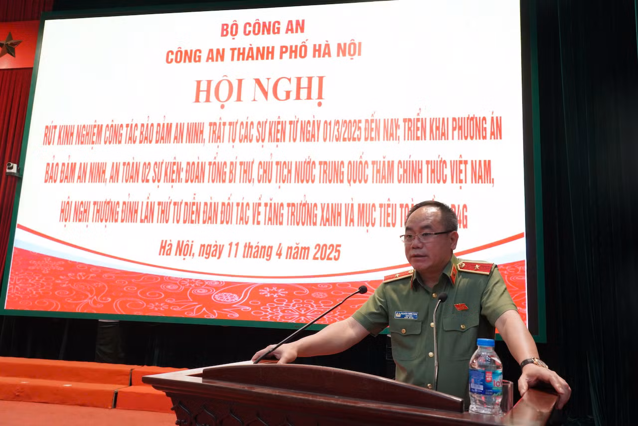Triển khai phương án đảm bảo an ninh, an toàn 02 sự kiện chính trị diễn ra trên địa bàn Thủ đô -1