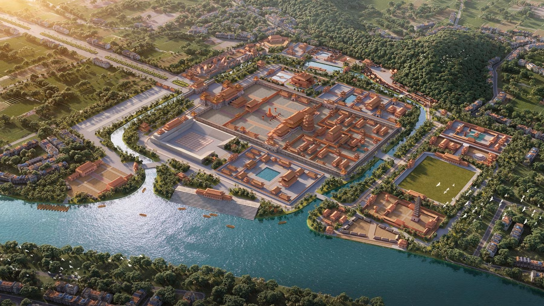 Sun Group ra mắt siêu đô thị Sun Mega City quy mô 1690ha phía Nam Hà Nội -0
