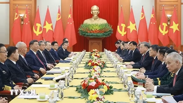 Tổng Bí thư Tô Lâm hội đàm với Tổng Bí thư, Chủ tịch nước Trung Quốc