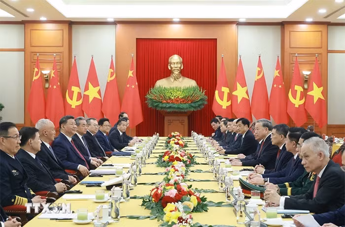 Tổng Bí thư Tô Lâm hội đàm với Tổng Bí thư, Chủ tịch nước Trung Quốc -0