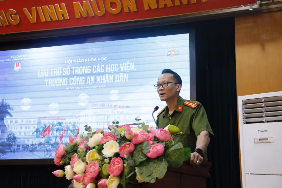 Thúc đẩy chuyển đổi số trong công tác Lưu trữ tại các học viện, trường CAND -0