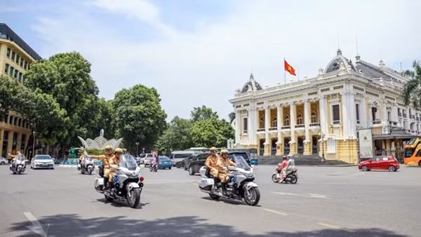 Hà Nội phân luồng giao thông đón đoàn khách quốc tế thăm và làm việc