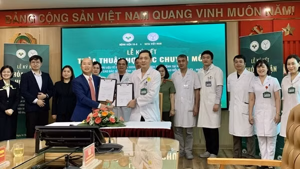 Bệnh viện 19-8 hợp tác phát triển trị liệu tế bào miễn dịch tự thân vào điều trị ung thư
