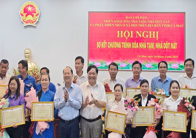 Cà Mau quyết tâm hoàn thành xóa nhà tạm, nhà dột nát trước 30/6/2025 -0