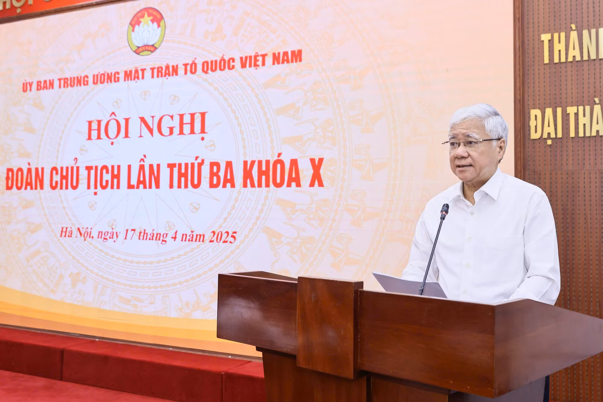 Sửa luật để tạo hành lang pháp lý cho tổ chức và hoạt động của MTTQ Việt Nam sau sắp xếp, tinh gọn bộ máy -0