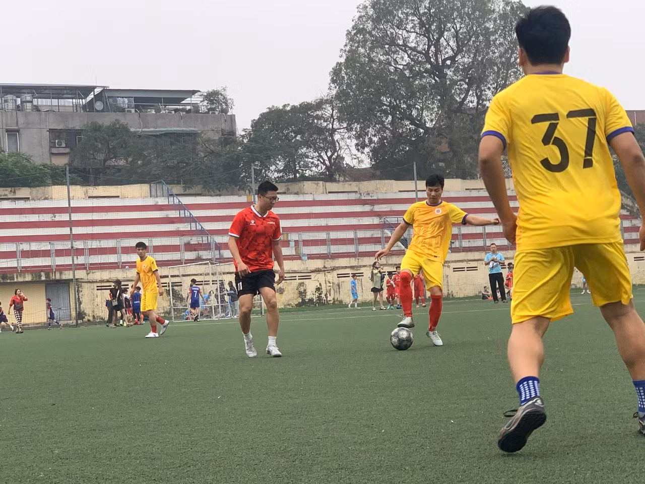 Sôi nổi Giải bóng đá chào mừng 79 năm Ngày truyền thống lực lượng Tham mưu CAND -0