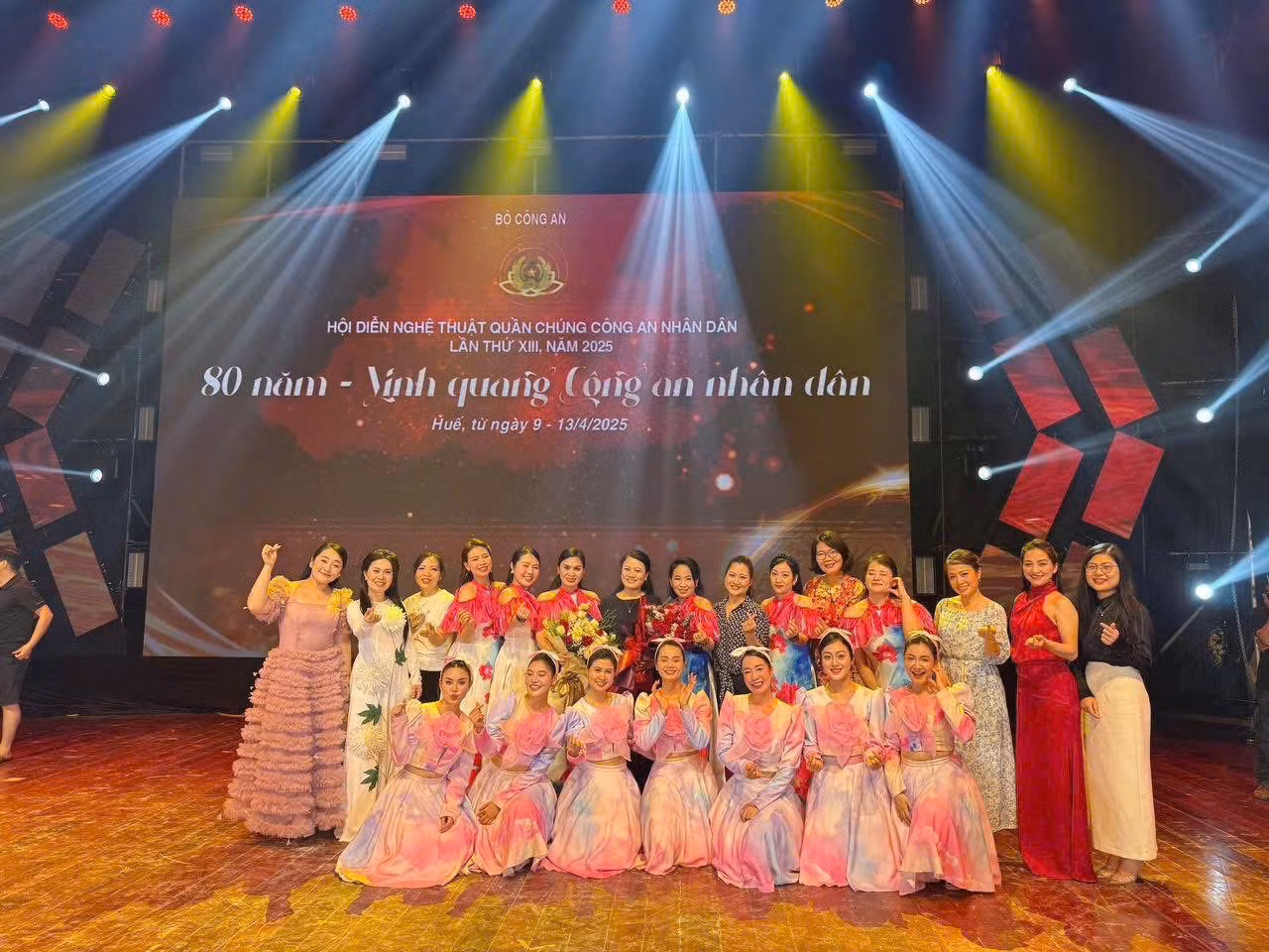5 đoàn nghệ thuật đạt xuất sắc tại Hội diễn nghệ thuật quần chúng CAND lần thứ XIII khu vực 3 -0
