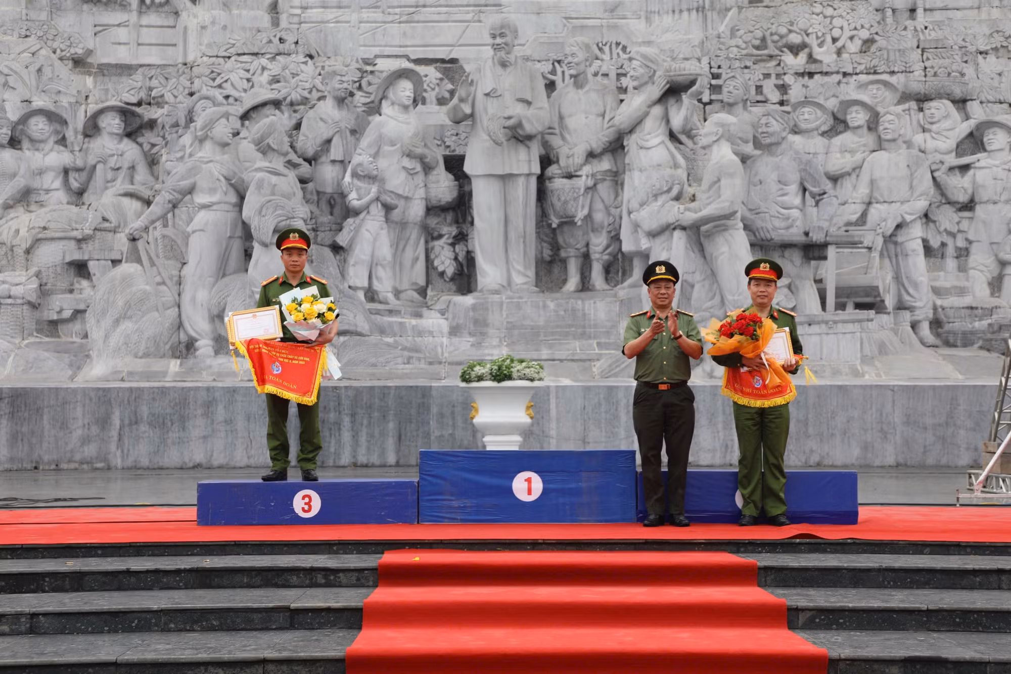 Công an tỉnh Thái Bình đoạt giải Nhất toàn đoàn hội thi thể thao về phòng cháy chữa cháy, khu vực II -0