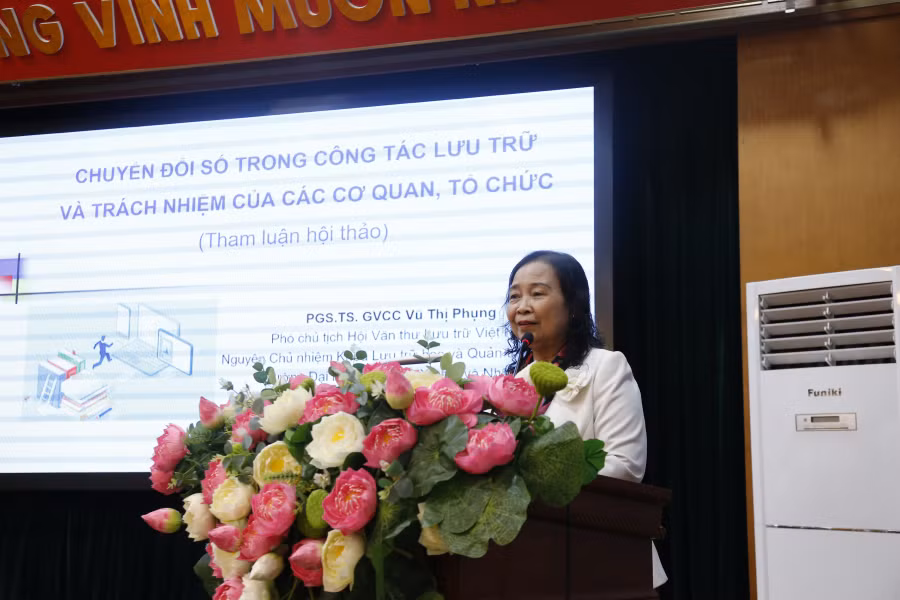 Thúc đẩy chuyển đổi số trong công tác Lưu trữ tại các học viện, trường CAND -0