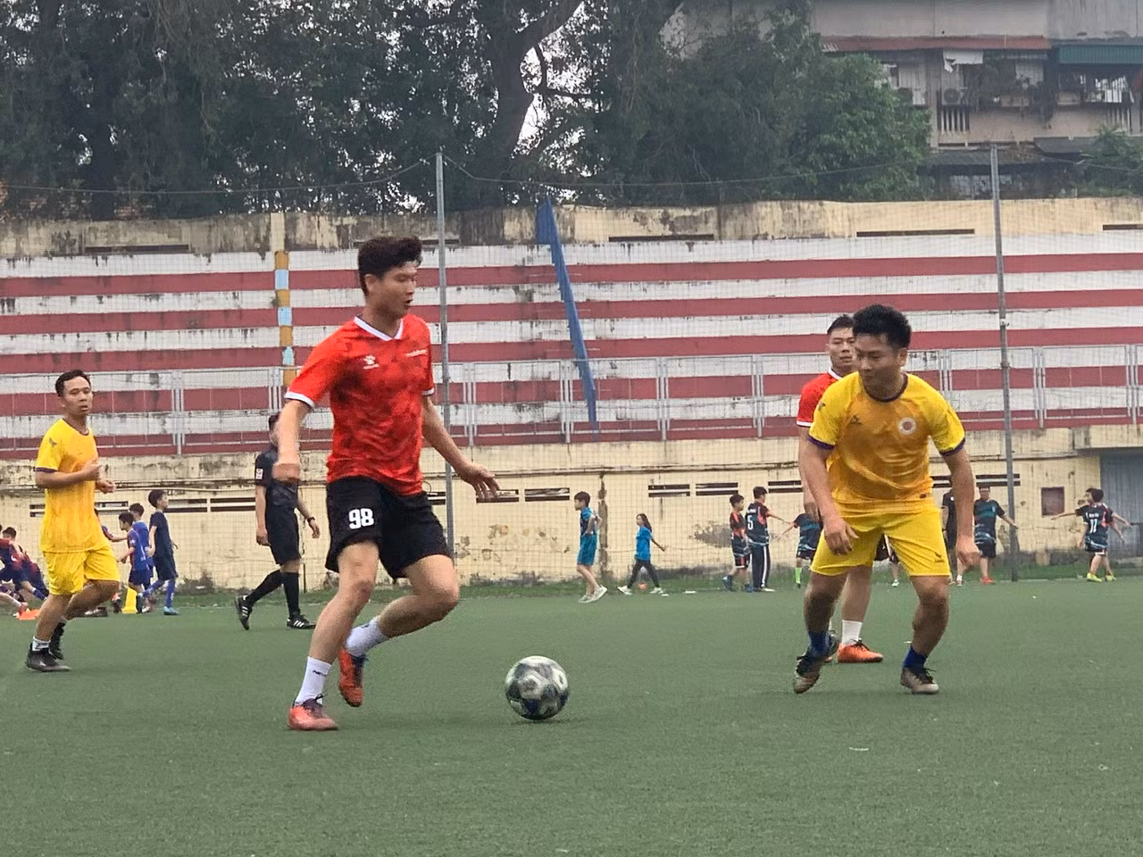 Sôi nổi Giải bóng đá chào mừng 79 năm Ngày truyền thống lực lượng Tham mưu CAND -0