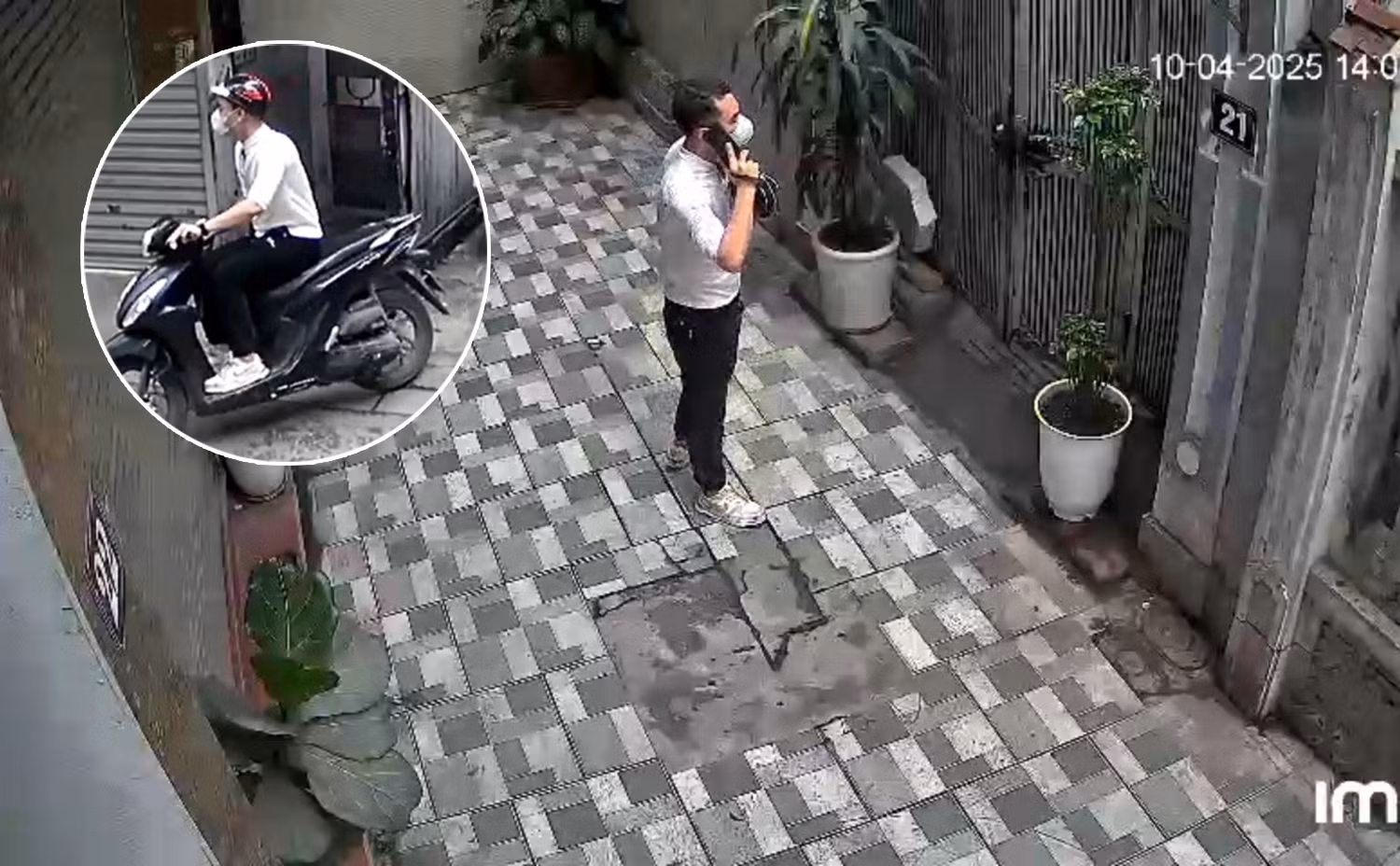 Trộm cắp xe máy rồi 