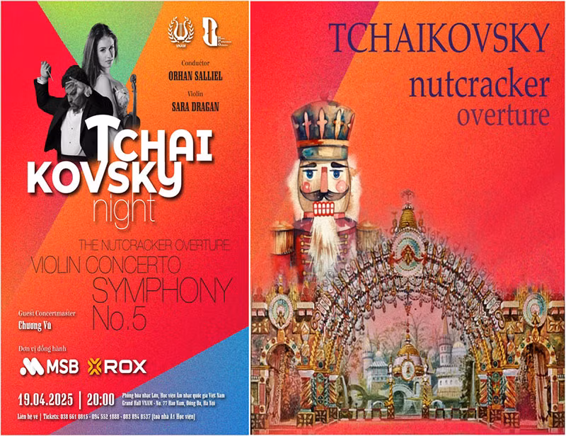 Trình diễn 3 tác phẩm nổi tiếng của Tchaikovsky tại Hà Nội -0