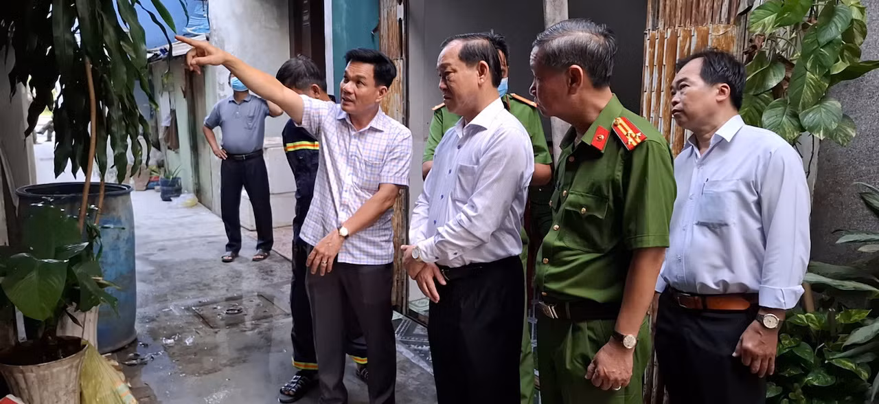 Cận cảnh hiện trường vụ cháy khiến 4 người tử vong ở Tiền Giang -0