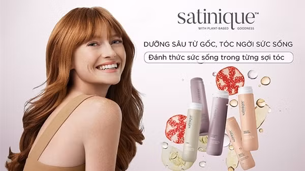Amway Việt Nam ra mắt dòng sản phẩm chăm sóc tóc Satinique mới