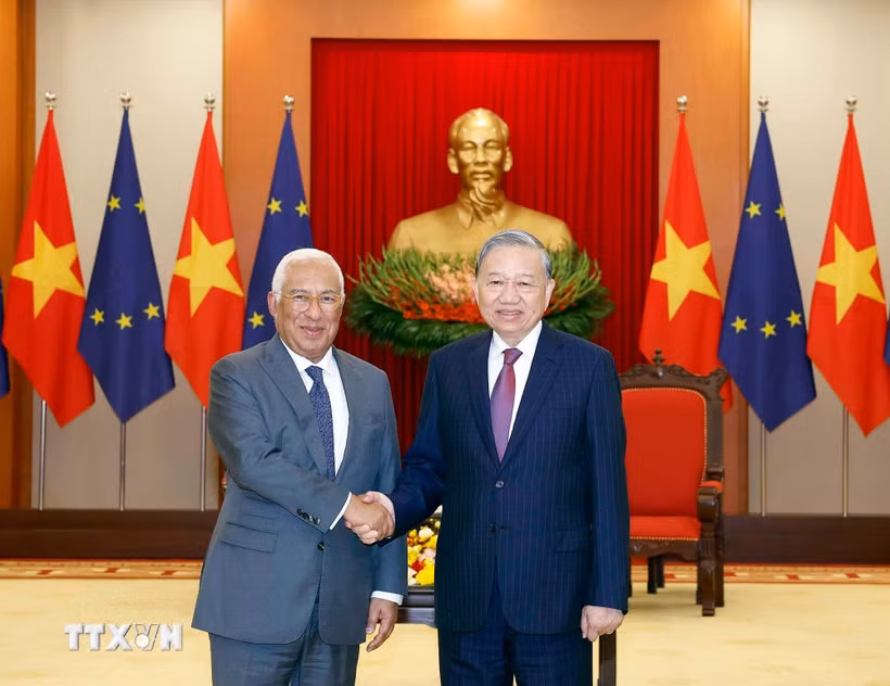 Tổng Bí thư Tô Lâm tiếp Chủ tịch Hội đồng châu Âu António Costa -0