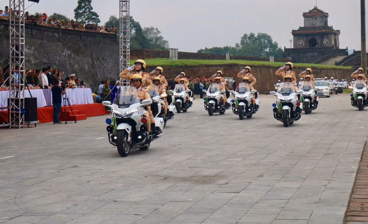 Mãn nhãn với những màn trình diễn ấn tượng tại khai mạc Đại hội Khỏe Vì An ninh Tổ quốc -0