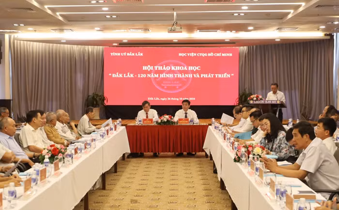 Hội thảo Đắk Lắk 120 năm hình thành và phát triển -0