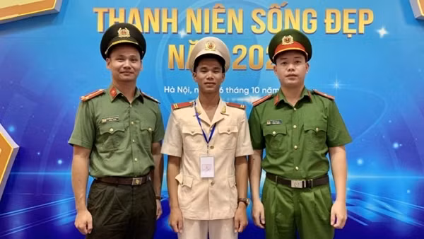 Trung sĩ Công an cứu người đuối nước, lan tỏa điều tốt đẹp trong cuộc sống