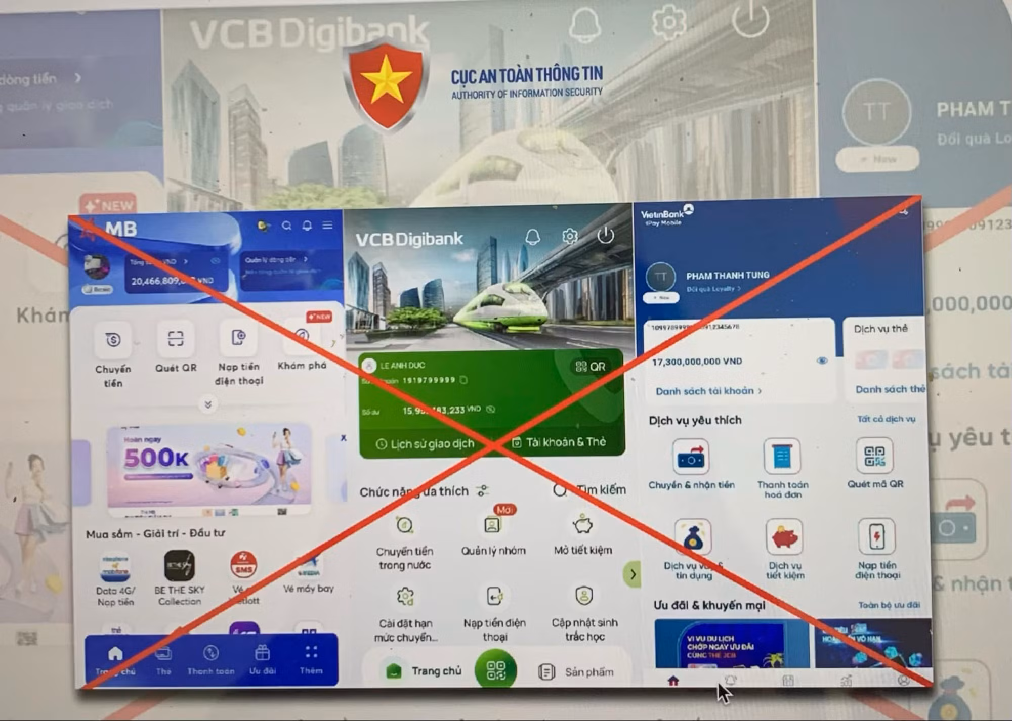Cảnh giác với các ứng dụng ngân hàng giả mạo nhằm chiếm quyền điểu khiển thiết bị -0