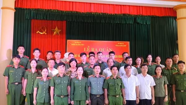 Trường Cao đẳng CSND I đưa học viên về Hà Nam "ba cùng" với nhân dân