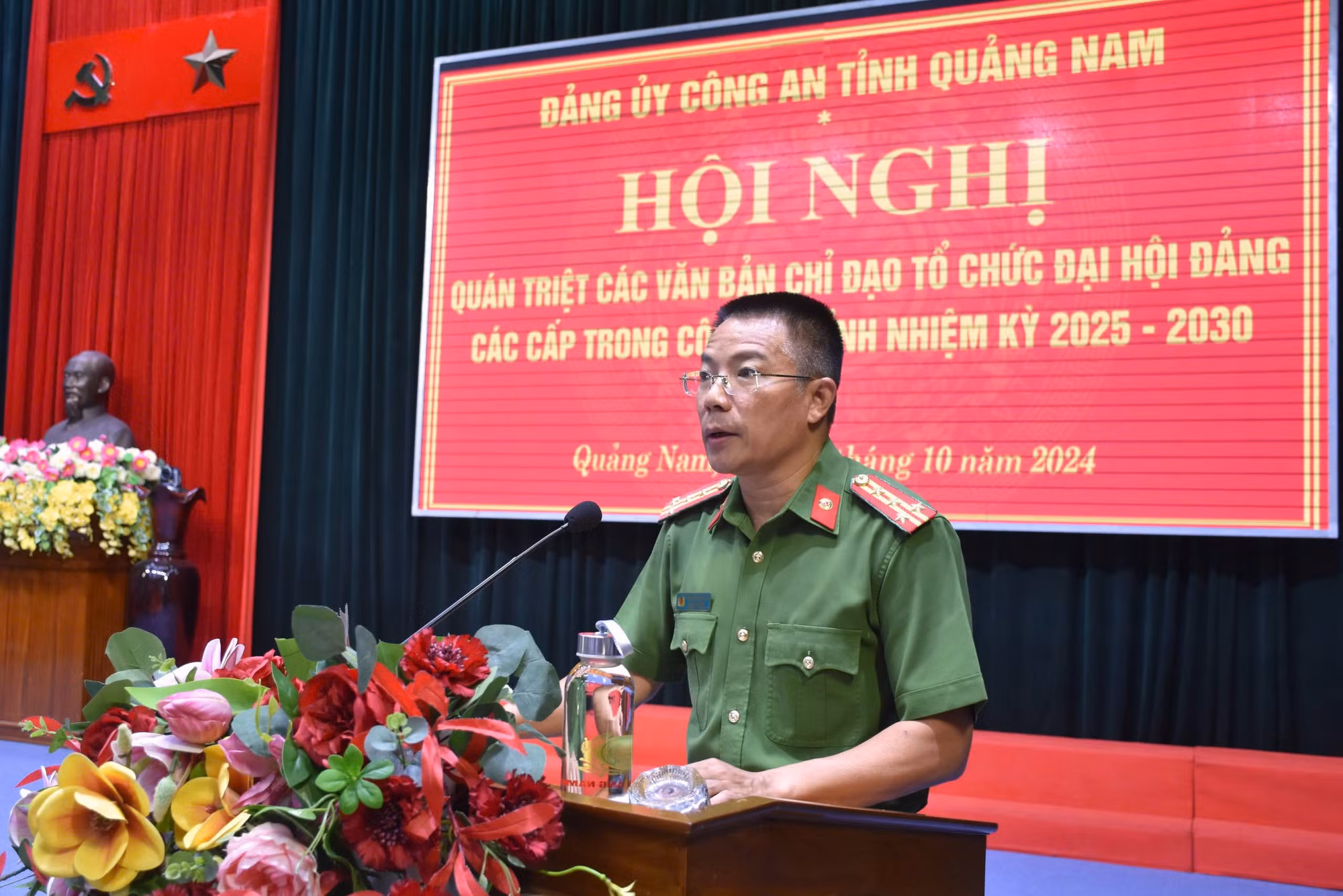 Công an Quảng Nam quán triệt các quy định tổ chức Đại hội Đảng các cấp trong Công an tỉnh nhiệm kỳ 2025-2030 -0