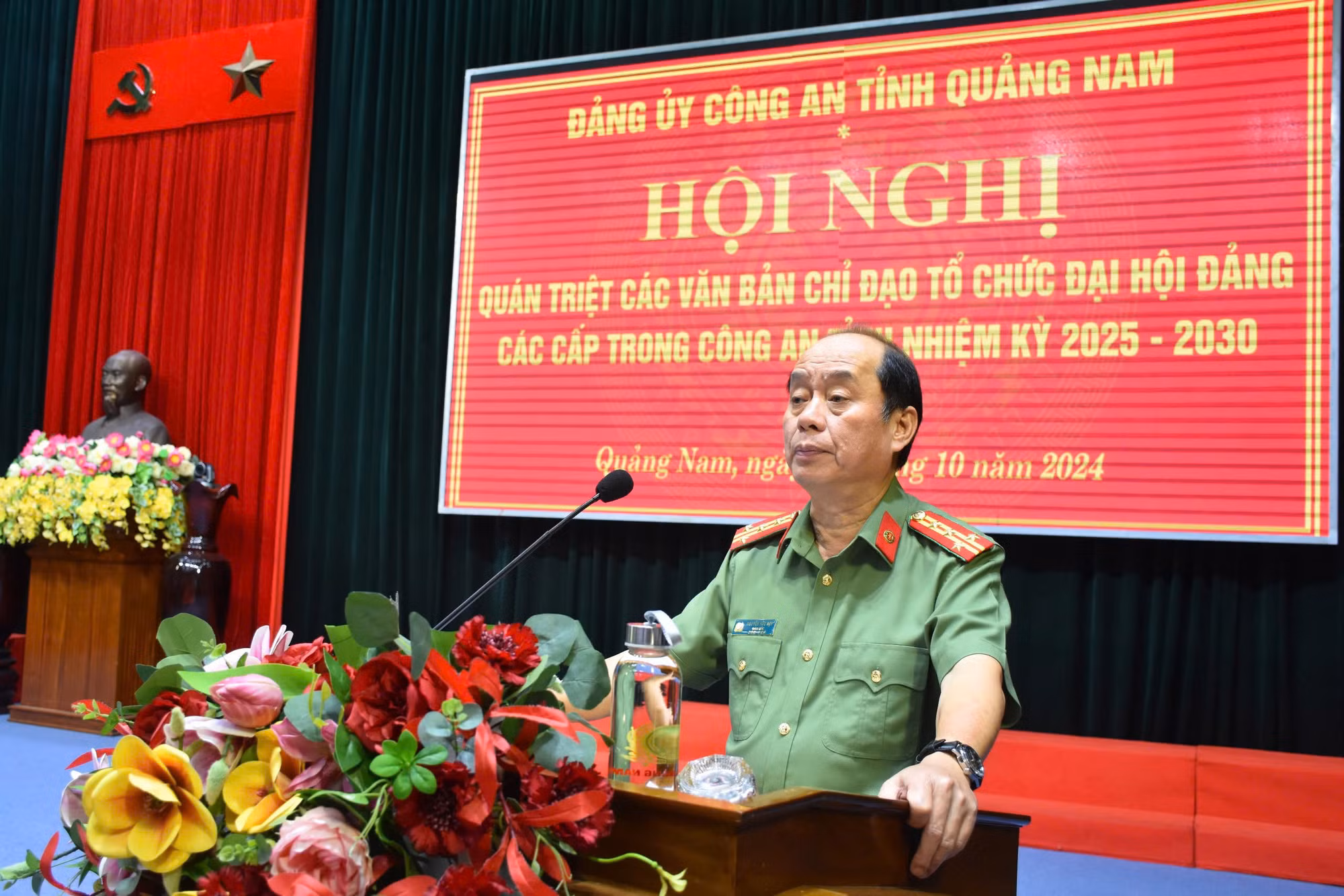 Công an Quảng Nam quán triệt các quy định tổ chức Đại hội Đảng các cấp trong Công an tỉnh nhiệm kỳ 2025-2030 -0