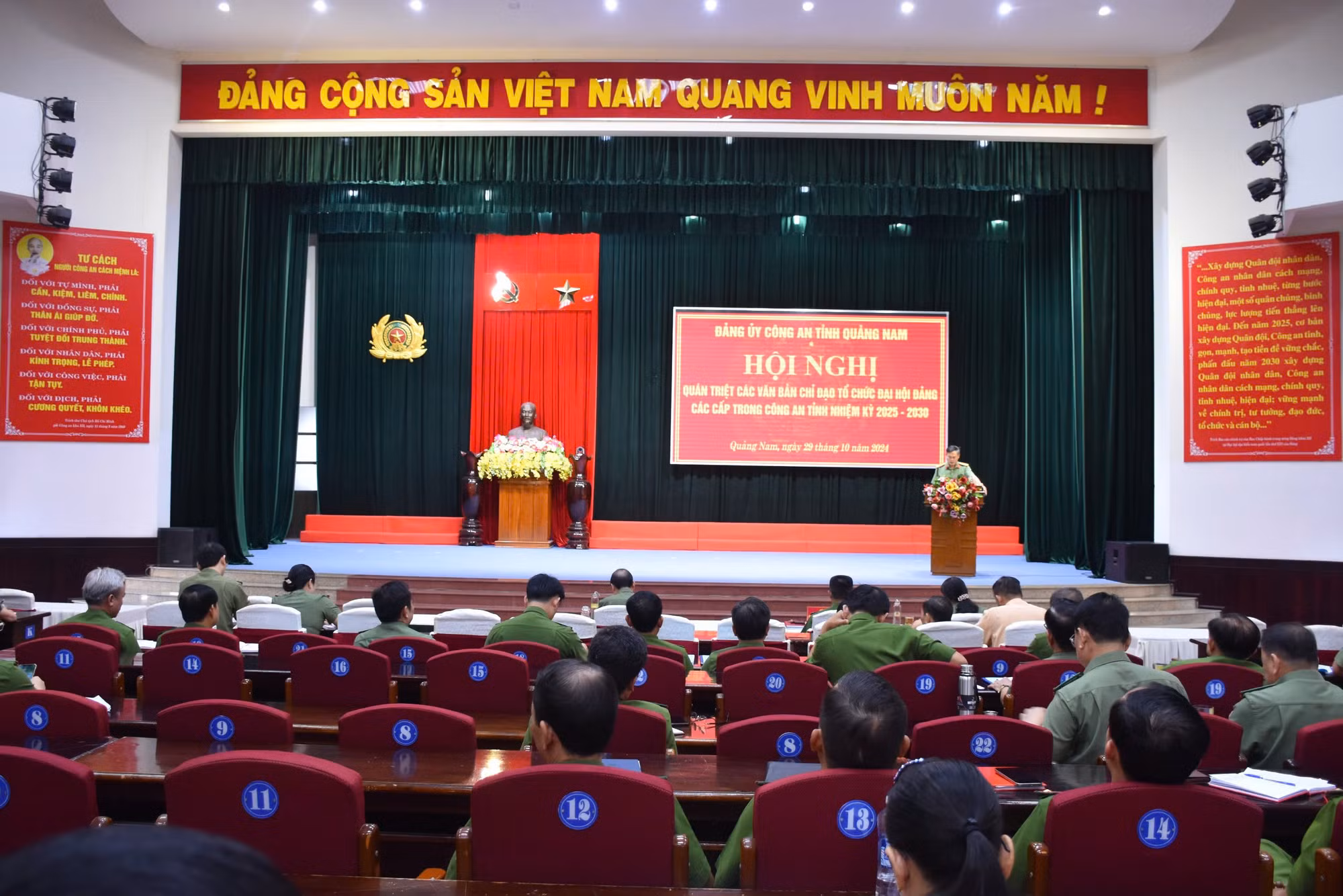 Công an Quảng Nam quán triệt các quy định tổ chức Đại hội Đảng các cấp trong Công an tỉnh nhiệm kỳ 2025-2030 -0