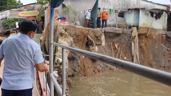 Sạt lở, sụt lún đe dọa châu thổ Cửu Long ảnh 2