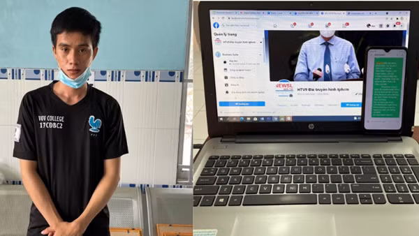 Tạo tài khoản Facebook giả danh HTV9 để lừa đảo