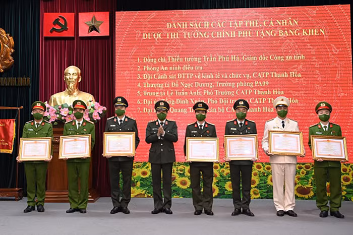 Thứ trưởng Lương Tam Quang dự Hội nghị triển khai công tác năm 2022 của Công an tỉnh Thanh Hóa -0