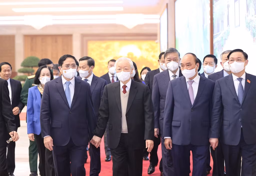 Tổng Bí thư dự, chỉ đạo Hội nghị trực tuyến của Chính phủ với các địa phương -0