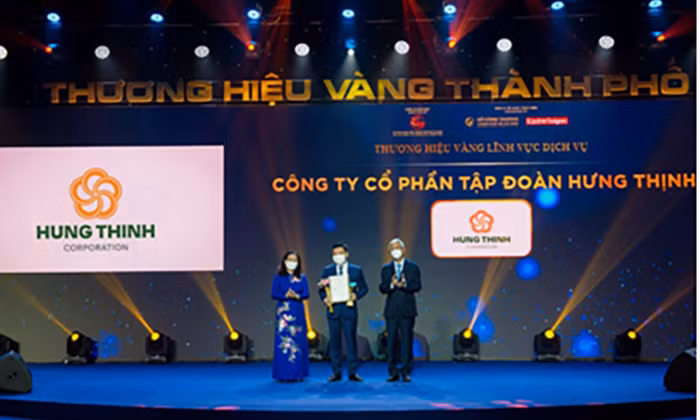 Tập đoàn Hưng Thịnh nhận giải thưởng&nbsp;Thương hiệu Vàng TP Hồ Chí Minh 2021 -0