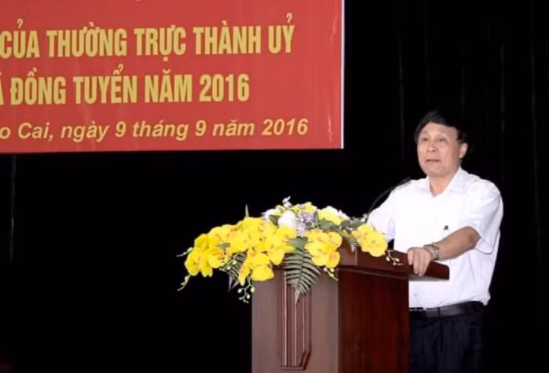 Khởi tố, bắt tạm giam nguyên Tổng Giám đốc Công ty TNHH MTV Apatit Việt Nam -0
