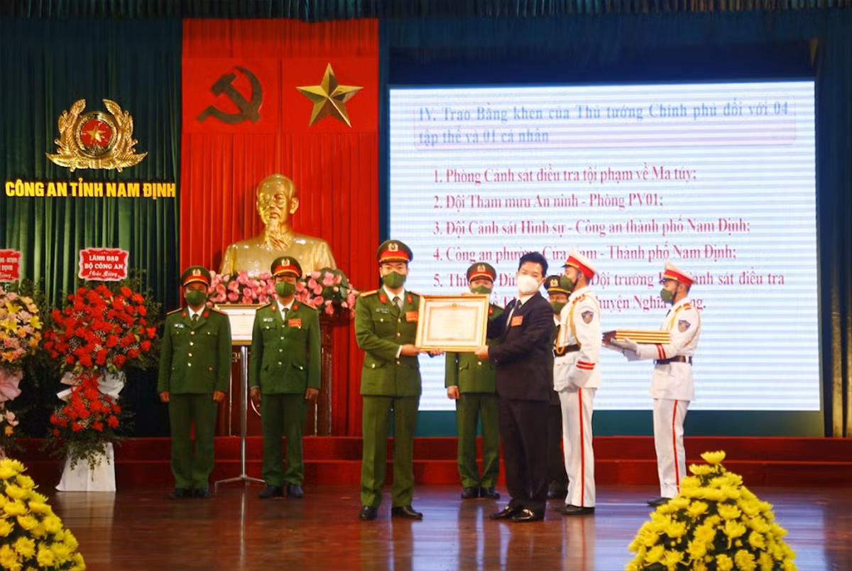 Công an tỉnh Nam Định phát động phong trào thi đua năm 2022 -0