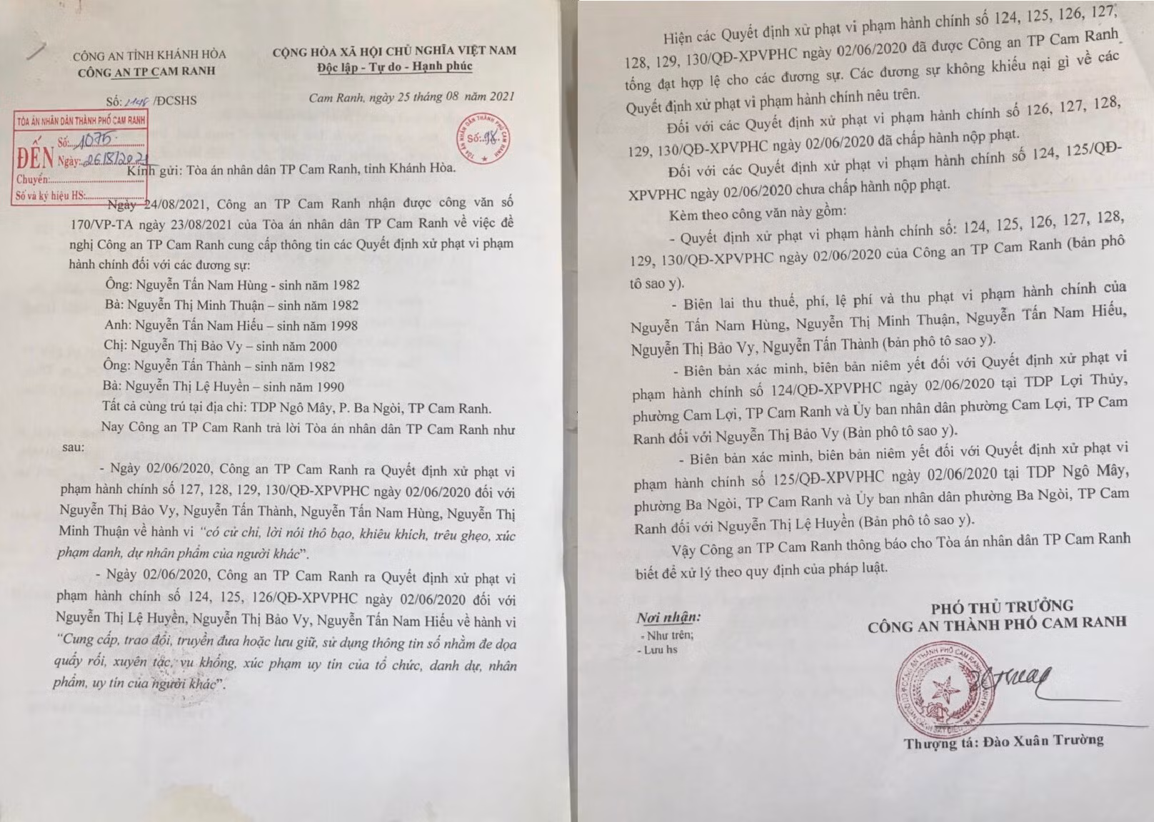 Xúc phạm luật sư 6 người phải xin lỗi và bồi thường tổn thất tinh thần -0