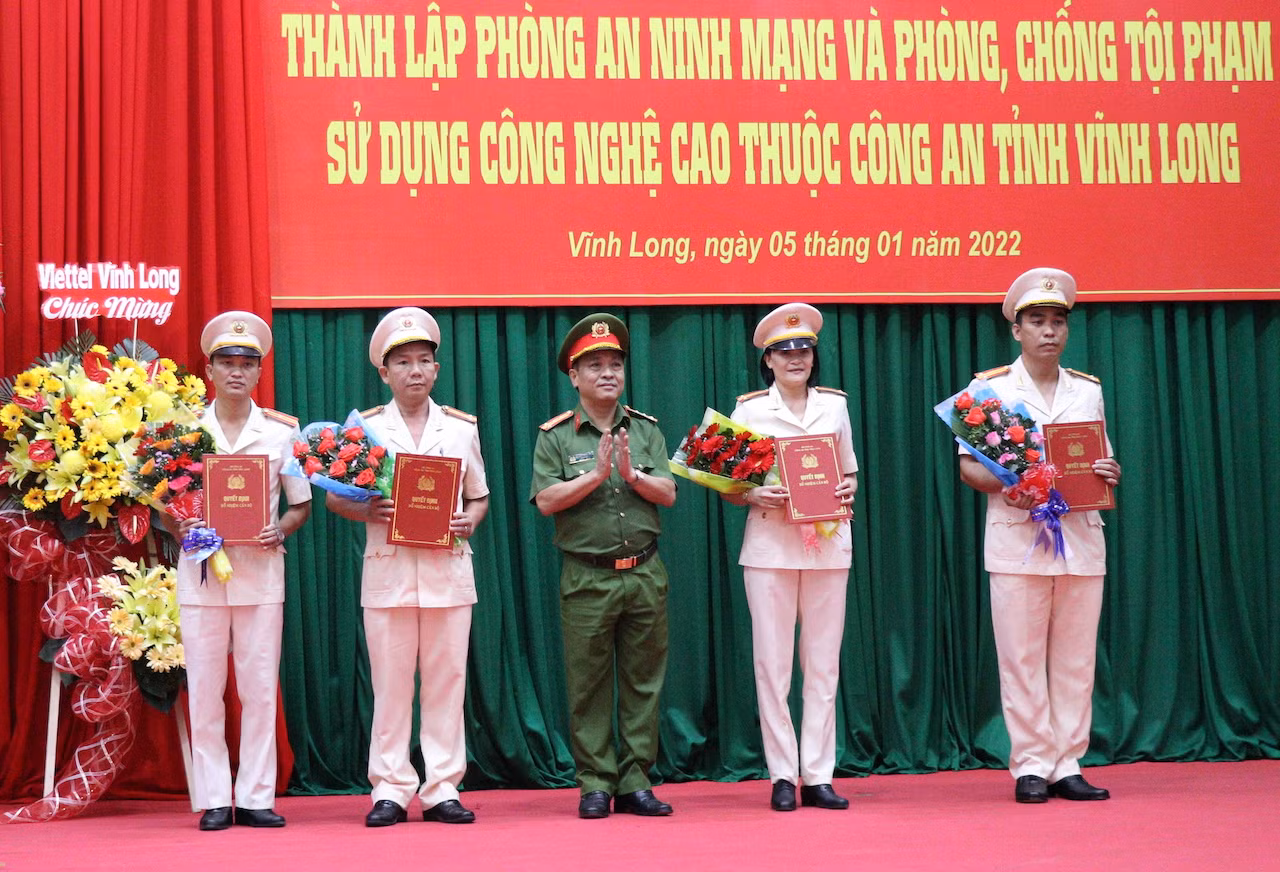 Công an tỉnh Vĩnh Long thành lập Phòng An ninh mạng và phòng, chống tội phạm sử dụng công nghệ cao -0