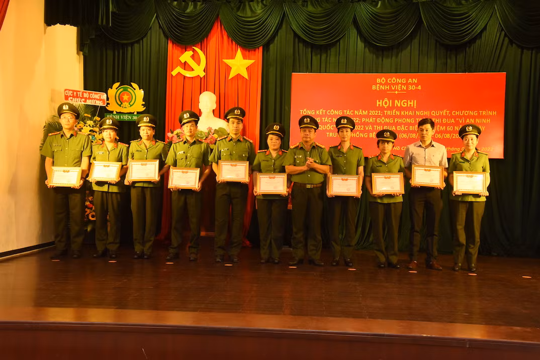 Bệnh viện 30-4 phát động phong trào thi đua “Vì An ninh tổ quốc”năm 2022 -0