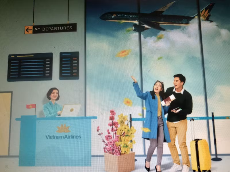 Vietnam Airlines mở bán cành đào, cây mai kèm dịch vụ vận chuyển trọn gói -0