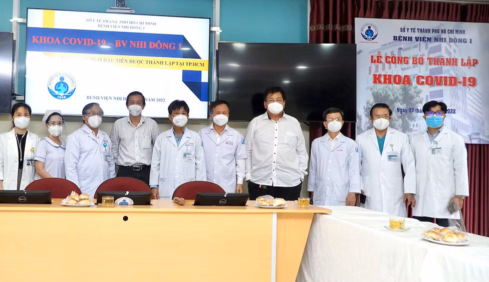 Thành lập khoa COVID-19 đầu tiên chuyên điều trị cho bệnh nhi -0