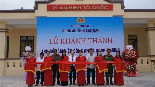 Khánh thành trụ sở Công an xã đầu tiên tại Bắc Kạn