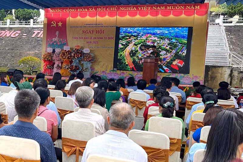 Sôi nổi Ngày hội toàn dân bảo vệ ANTQ năm 2023 -0