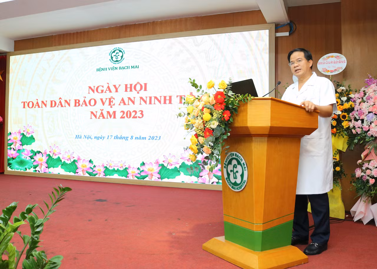Lan toả phong trào toàn dân bảo vệ an ninh Tổ quốc tại Bệnh viện Bạch Mai -0