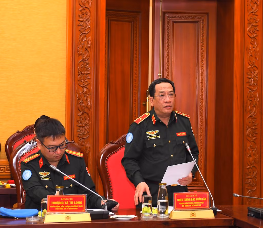 Bộ Công an đã cử 7 sĩ quan đi thực hiện nhiệm vụ gìn giữ hoà bình Liên hợp quốc -0