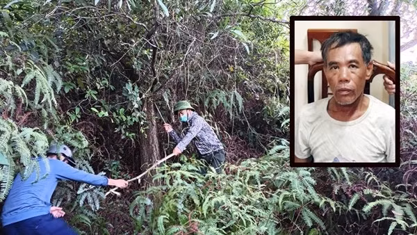 Bắt kẻ giết người xuống làng tìm thức ăn sau 5 ngày trốn trên núi
